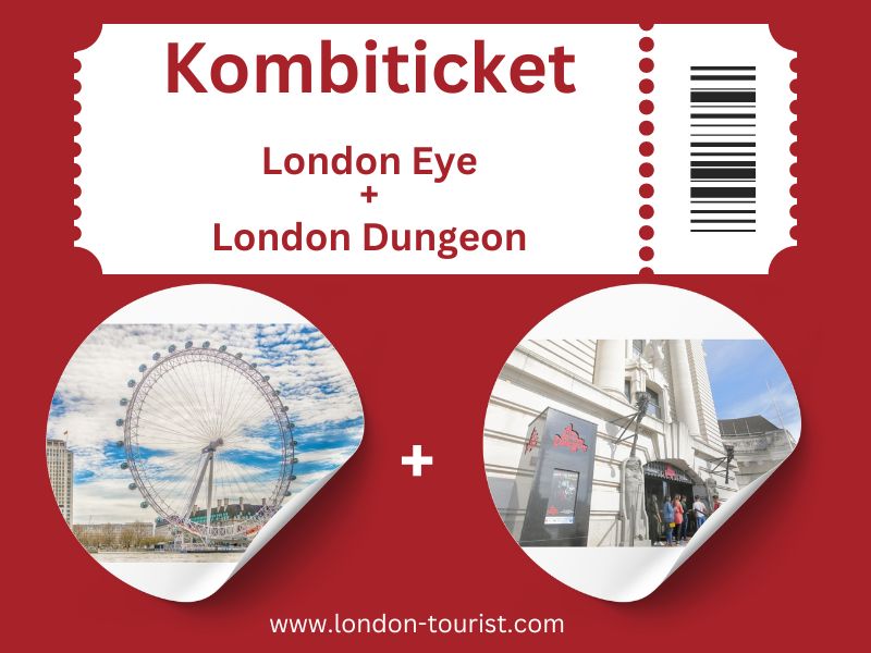 Kombiticket London Eye und London Dungeon