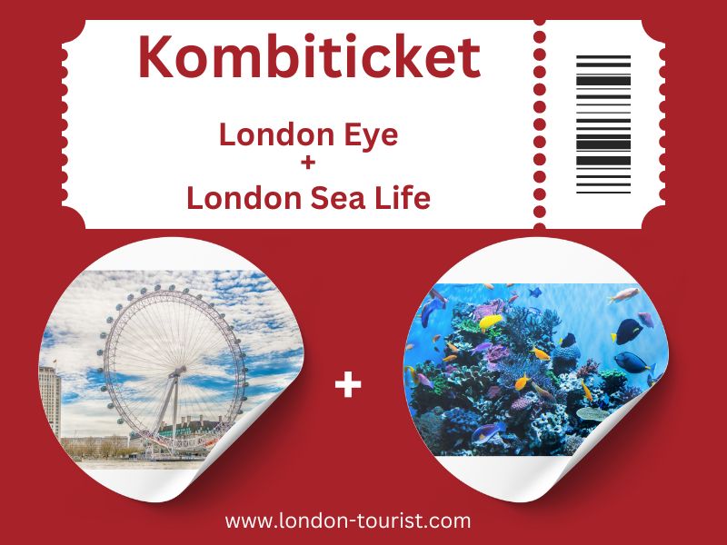 Kombiticket London Eye und Sea Life