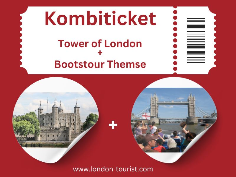 Kombiticket Tower of London und Bootstour Themse