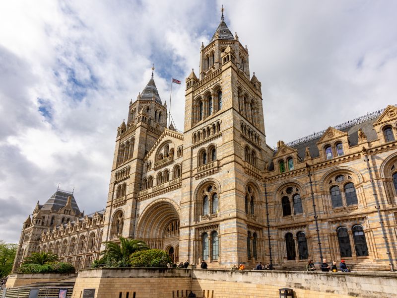 Das Natural History Museum beherbergt eine Sammlungen zur Naturgeschichte