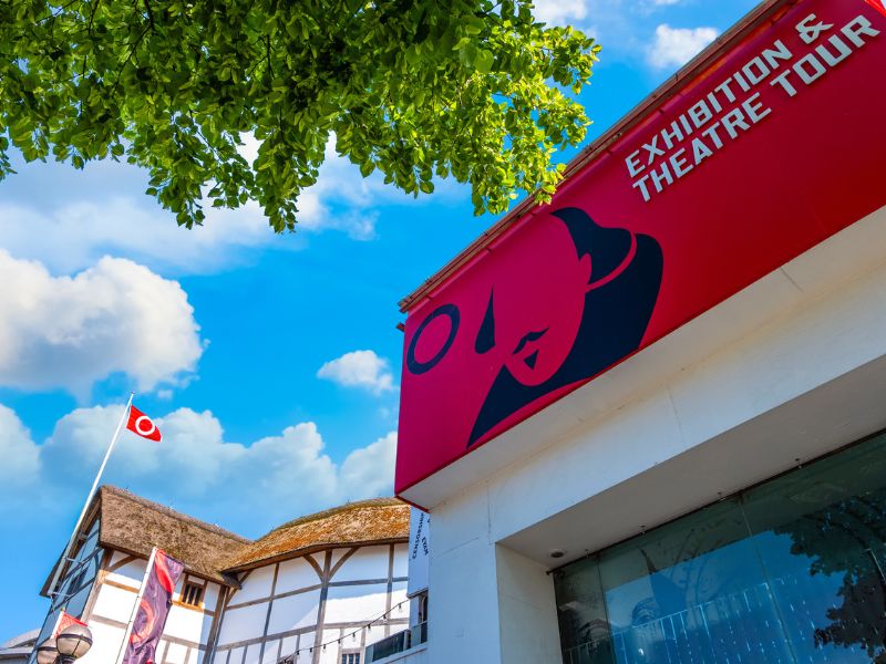 Führungen sind möglich durch das Shakespeare Theater in London