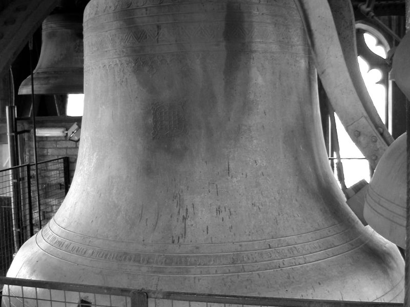 Glocke Big Ben im Inneren des Uhrenturms kann besichtigt werden