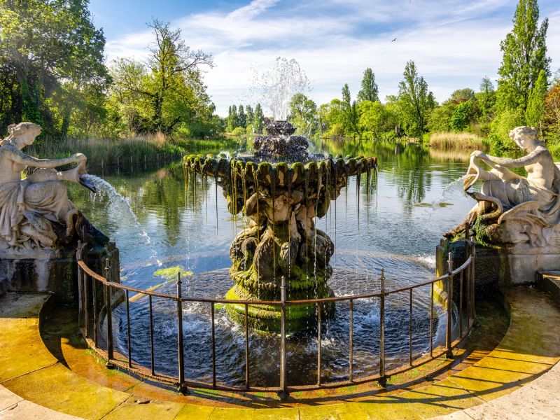 Italien Garden im Hyde Park in London