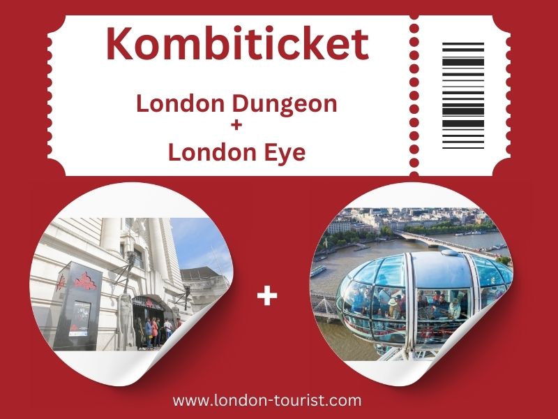 Kombiticket London Dungeon + London Eye