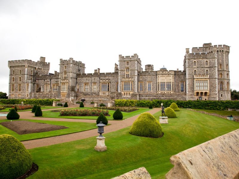 Park mit Schloss Windsor