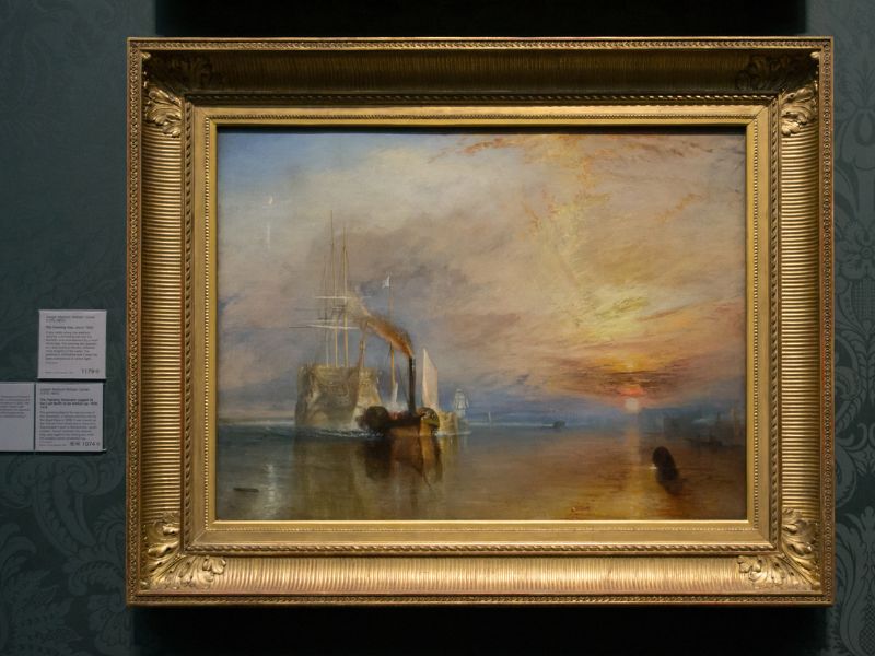 Schiffsporträt The Fighting Temeraire von Turner