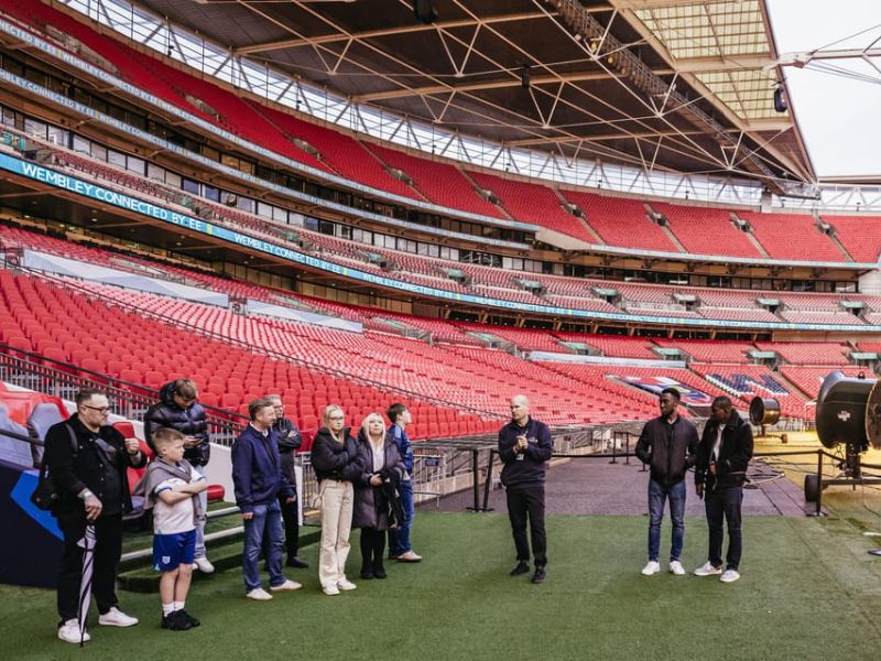 Geführte Tour durch das Londoner Wembley Stadium