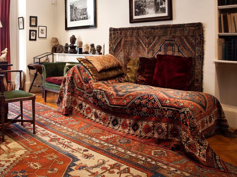 Freud Museum London mit berühmter Couch