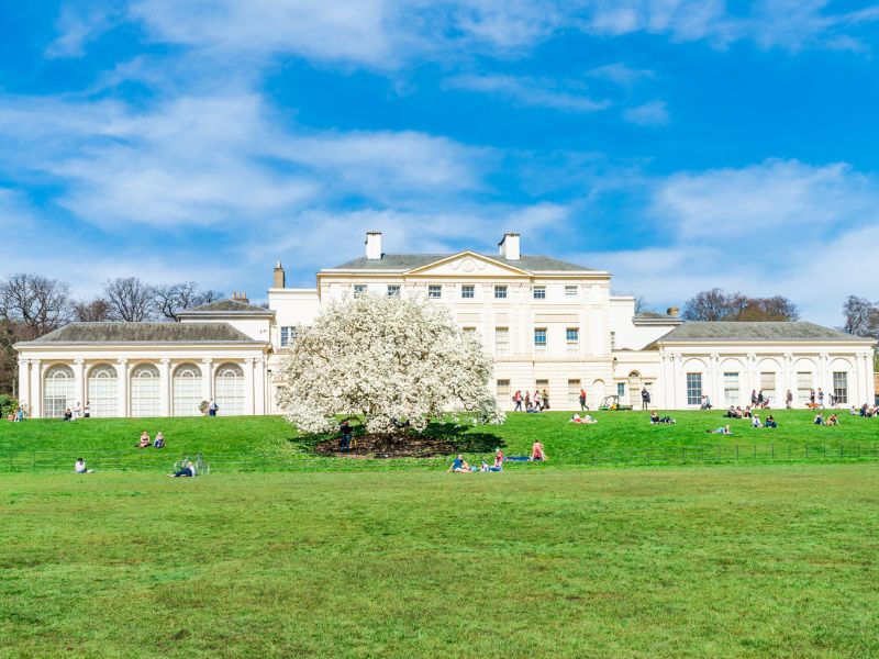 Blick auf Kenwood House in Nordlondon