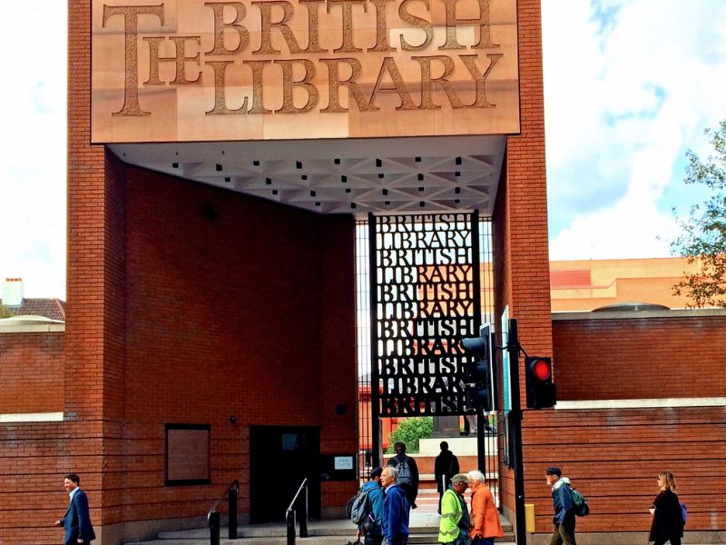 Die British Library in London