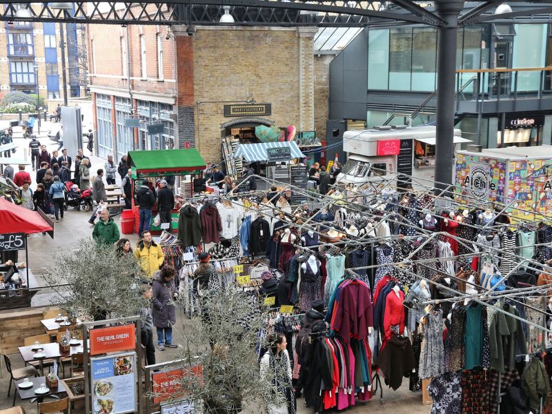 Nicht so bekannt ist der Spitalfields Market