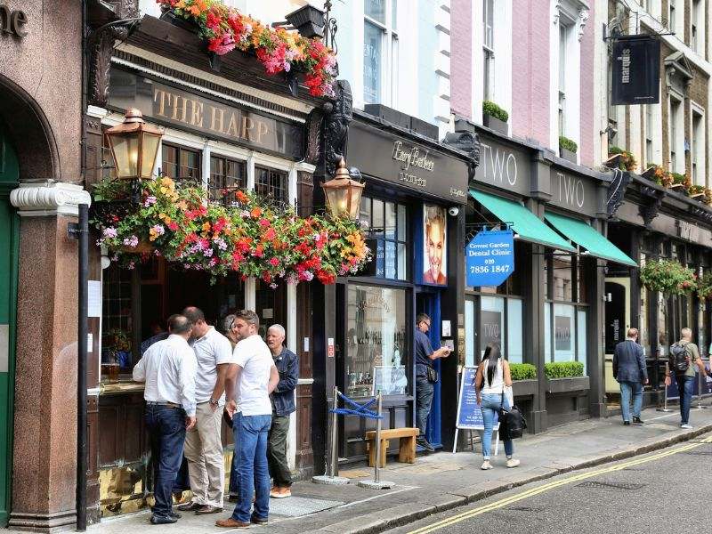 The Harp Pub in London The Harp Pub in London